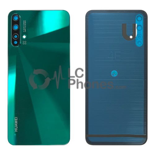 Huawei Nova 5 SEA-AL00, SEA-TL00 - Battery Cover with Camera Lens and Adhesive Green