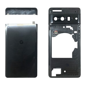 Google Pixel 7 Pro - Battery Cover Original with Adhesive Obsidian