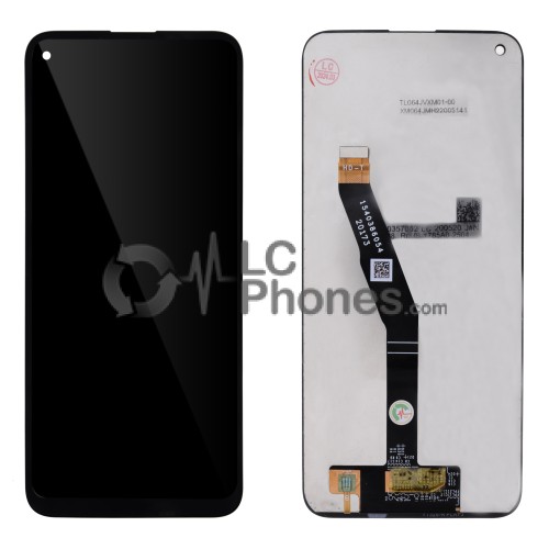 Huawei P40 Lite E - Full Front LCD Digitizer Black ( Original Remaded )