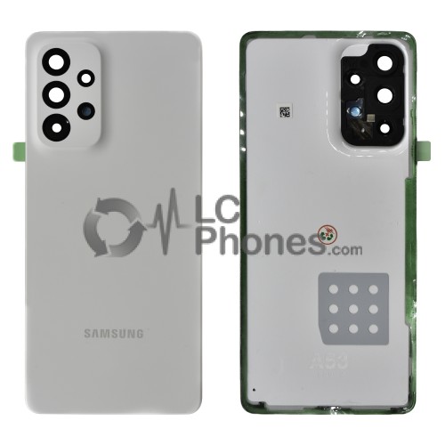 Samsung Galaxy A53 5G A536 - Battery Cover Original with Camera Lens and Adhesive White