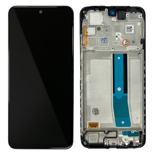 Xiaomi Redmi Note 12S 2303CRA44A / Redmi Note 11S 2201117SG - Full Front LCD Digitizer with Frame Black 