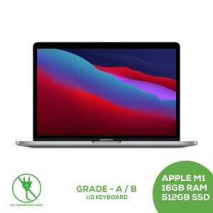 MacBook Pro 13 M1 A2338 - Apple M1 CPU 3.20GHz 16GB 512GB SSD / Grade A / B