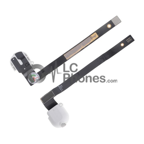 iPad 10.2 7th Gen A2197 / 8th Gen (2020) A2270 A2428 A2429 A2430 - Audio Jack Flex Cable White Wi-Fi Version