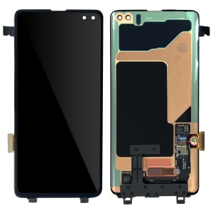 Samsung Galaxy S10 Plus G975F - Full Front LCD Digitizer Black without Frame 