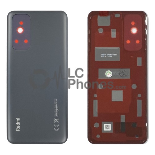 Xiaomi Redmi Note 11S - Battery Cover with Camera Lens and Adhesive Graphite Gray < Service Pack >