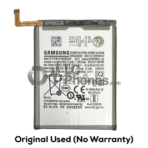 Samsung Galaxy Note 20 N980 / N981 - (Original Used) Battery EB-BN980ABY 4300mAh 16.69Wh (No Warranty)