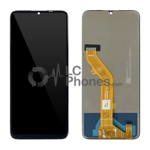 TCL 40 SE T610K - Full Front LCD Digitizer Black