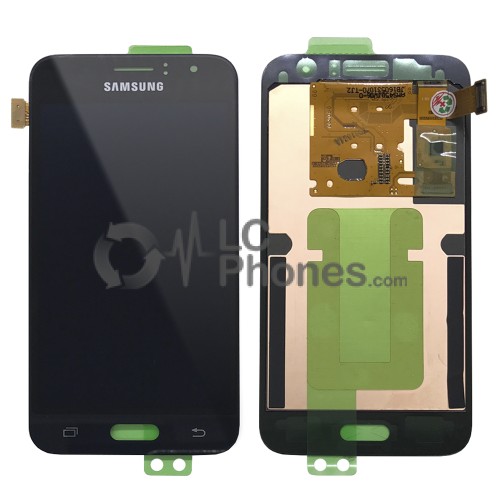 Samsung Galaxy J120 - Full Front LCD Digitizer Black < Service Pack >