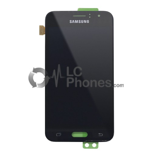 Samsung Galaxy J120 - Full Front LCD Digitizer Black < Service Pack >