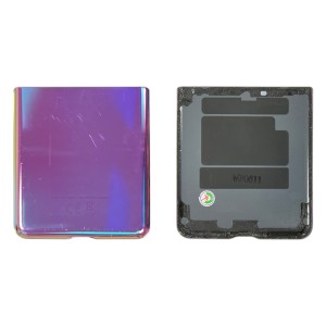 Samsung Galaxy Z Flip F700 - Battery Cover Rear Mirror Purple Used