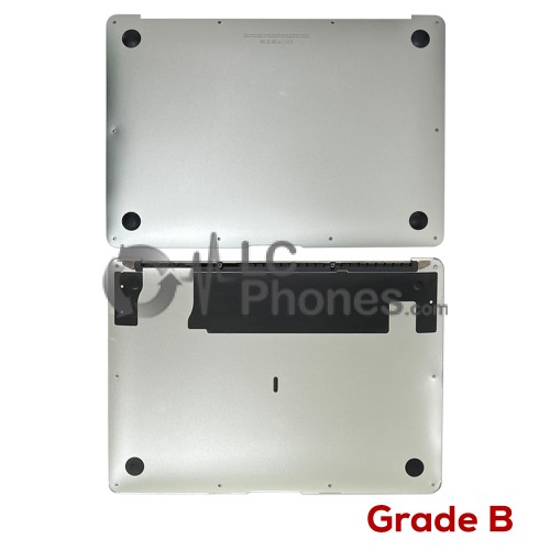 Macbook Air 13 inch A1466 (2013-2014) - Back Housing Cover Silver (Original Used) Grade B