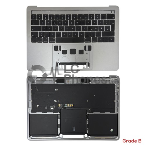 Macbook Pro 13 inch A2159 (2019) - Top Cover Space Grey American Keyboard US Layout (Original Used) Grade B