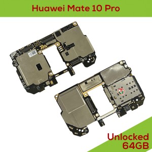 Huawei Mate 10 Pro - Fully Functional Logic Board 64GB UNLOCKED