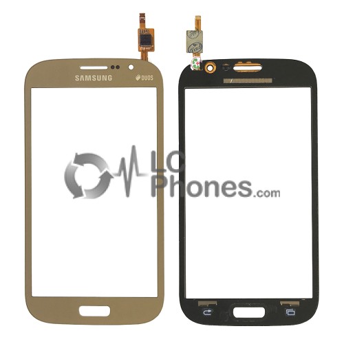 Samsung Galaxy Grand Neo Plus I9060i Duos - Front Glass Digitizer Gold