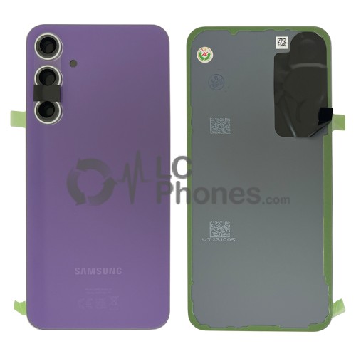 Samsung Galaxy S23 FE S711 - Battery Cover with Camera Lens and Adhesive Lavender < Service Pack >