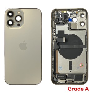 iPhone 13 Pro Max - Back Housing Cover Full Assembled Gold Grade A 