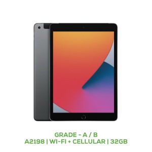 iPad 7th Gen (2019) A2198 Wi-Fi + Cellular 32GB Grade A / B