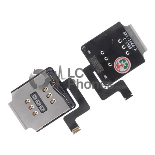 iPad 10.2 7th Gen (2019) A2197 A2198 A2200 / 9th Gen (2021) A2602 A2604 - Sim Reader Flex Cable 821-1844-A