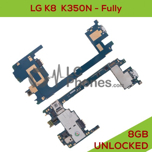 LG K8 K350N - Fully Functional Logic Board 8GB UNLOCKED