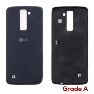 LG K8 K350N - Original Used Battery Cover Black Grade A