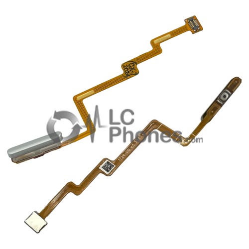 Xiaomi Poco F3 - Fingerprint Button Flex Cable Silver