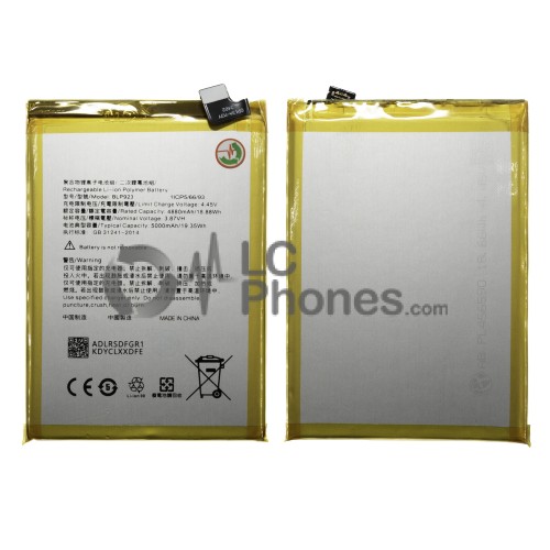 OPPO A57 5G PFTM20 / A77 5G CPH2339 / A57 4G CPH2387 - Battery BLP923 500mAh 19.35Wh