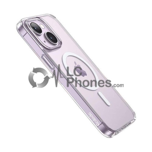 iPhone 15 Plus - McDodo Magnetic TPU Gel Case Clear