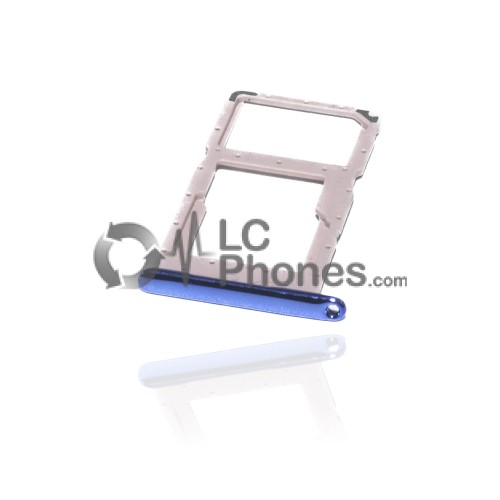 Huawei Honor 10 Lite - Sim Tray Holder Sapphire Blue