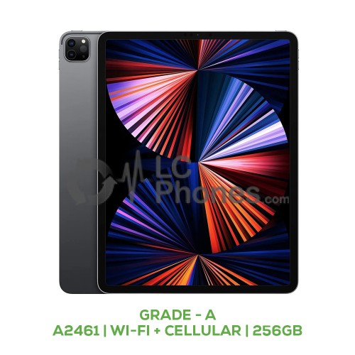 iPad Pro 12.9 5th Gen (2021) A2461 Wi-Fi + Cellular 256GB Grade A