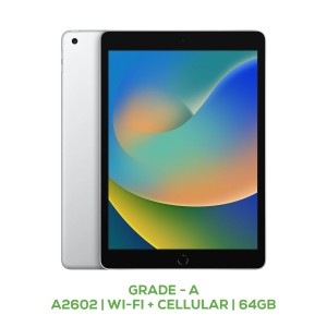 iPad 10.2 9th Gen (2021) A2602 Wi-Fi + Cellular 64GB Grade A