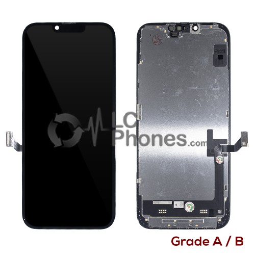 iPhone 14 Plus - Full Front OLED Digitizer Black (Original) Take Out Grade A/B