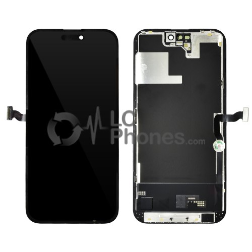 iPhone 14 Pro Max - NLC Full Front LCD Digitizer Black Soft OLED