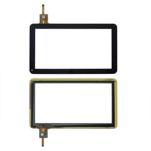 Universal 10.1 inch 12 Pins (JC0052-A) - Front Glass Digitizer Black