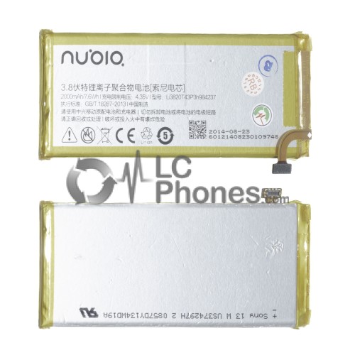 ZTE Nubia Z5s Mini - Battery LI3820T43P3H984237 2000mAh 7.6Wh