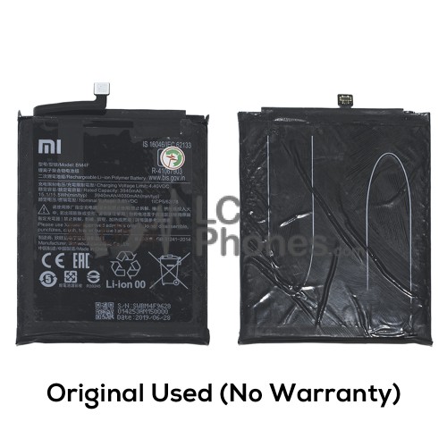 Xiaomi Mi 9 Lite / Mi A3 - Battery BM4F 3940mAh 15.1Wh (Original Used) No Warranty