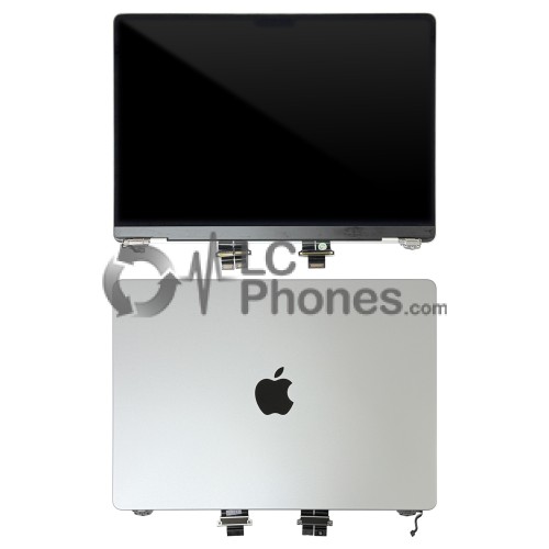 Macbook Pro Retina 14 inch (2021) A2442 / Pro Retina 14 inch (2023) A2779 / A2918 / A2992 - OEM Full Front LCD with Housing Silver