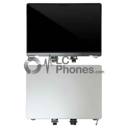 Macbook Pro Retina 14 inch (2021) A2442 / Pro Retina 14 inch (2023) A2779 / A2918 / A2992 - OEM Full Front LCD with Housing Silver