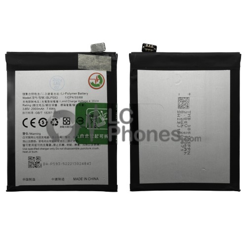 OPPO A31 CPH2015 - Battery BLP593 2000mAh 7.6Wh