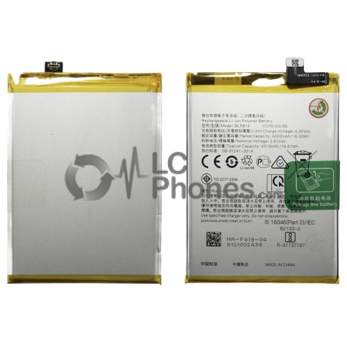 OPPO A35 PEHM00 - Battery BLP605 2500mAh 9.5Wh