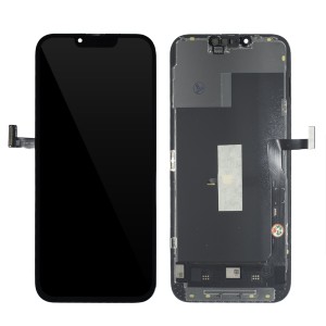 iPhone 13 Pro Max - Full Front LCD Digitizer Black Hard OLED EK Pro