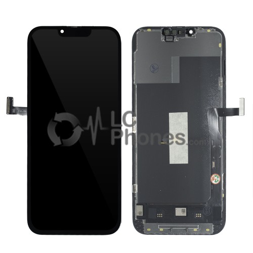 iPhone 13 Pro Max - Full Front LCD Digitizer Black Hard OLED EK Pro