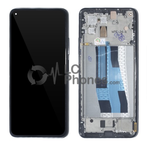 Xiaomi 11 Lite 5G NE - Full Front LCD Digitizer with Frame Black