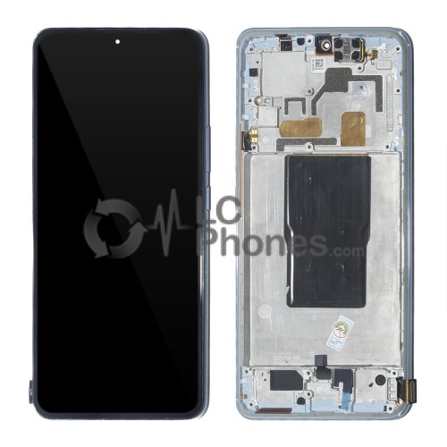 Xiaomi 12T 22071212AG / 12T Pro 22081212UG - Full Front LCD Digitizer with Frame Blue