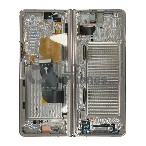 Samsung Galaxy Z Fold4 F936 - Full Front LCD/OLED Digitizer Beige < Service Pack >