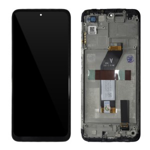 Xiaomi Redmi 10 (2021) 21061119AG - Full Front LCD Digitizer with Frame Black