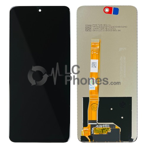 Realme 10 Pro RMX3663, RMX3660, RMX3661 - Full Front LCD Digitizer Black