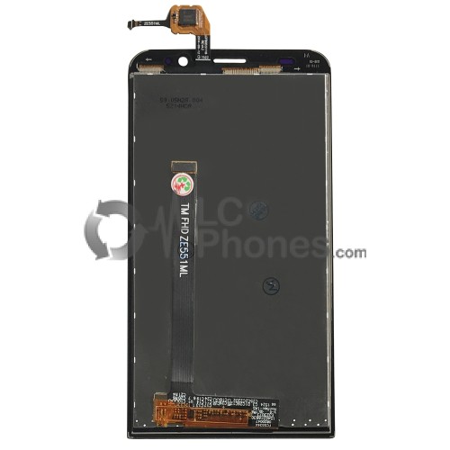 Asus Zenfone 2 ZE551ML Z00AD - Full Front LCD Digitizer Black