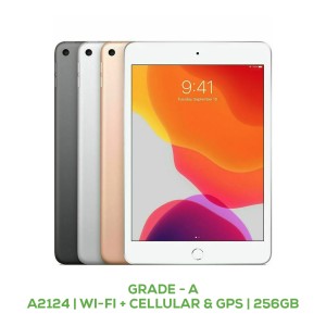 iPad Mini 5 (2021) A2124 Wi-Fi + Cellular & GPS 256GB Grade A