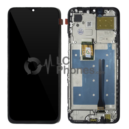 Huawei Honor X6 VNE-LX1, VNE-LX2, VNE-LX3 - Full Front LCD Digitizer with Frame Black