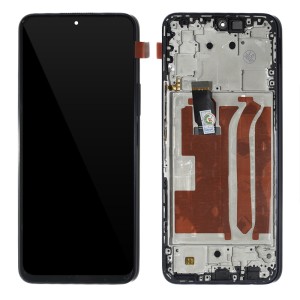 Huawei Honor X8 (4G) 2022 TFY-LX1, TFY-LX2, TFY-LX3 - Full Front LCD Digitizer with Frame Ocean Blue